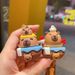 Cross-Dressing Cartoon süße Schlüsselanhänger Capybara Puppe exquisite kleine Geschenk Rucksack Auto Anhänger_voghion.com