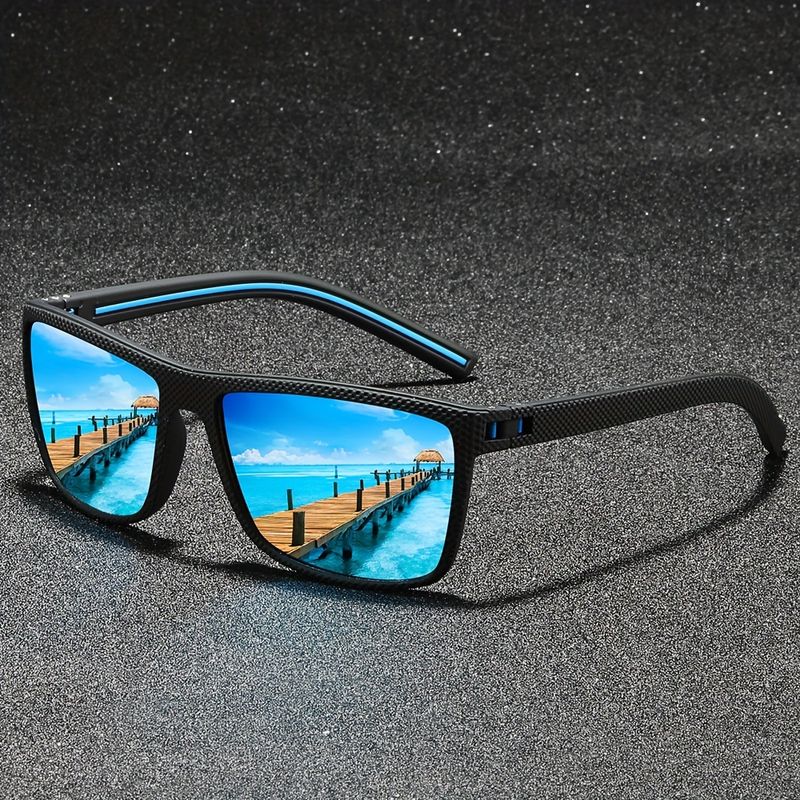 Polarisierte Sportbrille für Herren zum Radfahren im Freien, Angeln, Autofahren, als Partygeschenk und als modische Brille._voghion.com