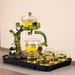 Glass Teapot Tea Brewing Artifact Set New Magnetic Induction Fully Automatic Household High Temperature Resistant_voghion.com