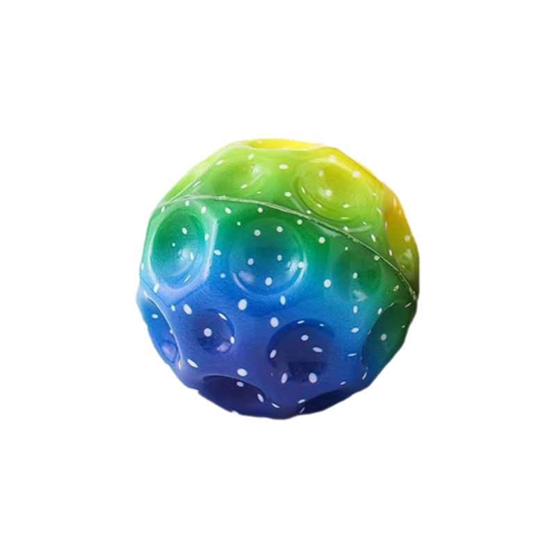 High Bounce Moon Ball Ανακούφιση στρες Αποσυμπίεση Συντονισμός Χεριού-Ματιού Ευκινησία Εκπαίδευση Κινητικών Δεξιοτήτων Παιδιά Ενήλικες Jump Space Ball Toy_voghion.com