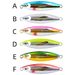 Esca asimmetrica luminosa UV per la pesca in mare profondo in barca, esca per pesci, esca per jigging lento e lancio lungo_voghion.com