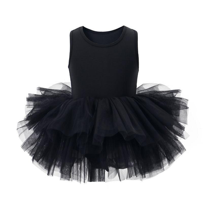 Kids Clothing One Piece Ballet Princess Skirt Dance Practice Clothes Performance Clothes Gauze Skirt Dance Costume_voghion.com