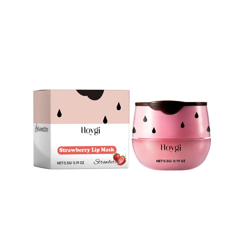 Strawberry lip mask, gently moisturizing lip hydrating elastic moisturizing lip mask_voghion.com