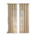 French Floral Lace Voile Curtains - Beige Light Filtering Sheer Drapes For Bedroom & Living Room (130x160/214/241cm)_voghion.com