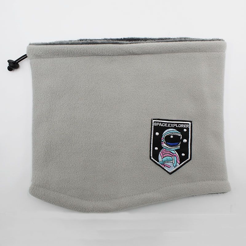 Écharpe d'équitation unisexe en polaire épaisse, bavoir chaud, protection anti-poussière, couvre-cou en polaire_voghion.com