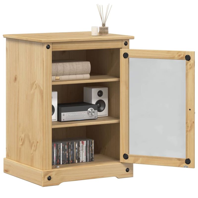 Medienschrank Corona 60x50x82 cm Massivholz Kiefer_voghion.com