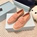 Modisch im britischen Stil, Ein-Fuß-Loafer, im Internet berühmte spitze Einzelschuhe für Damen, Bohnenschuhe_voghion.com