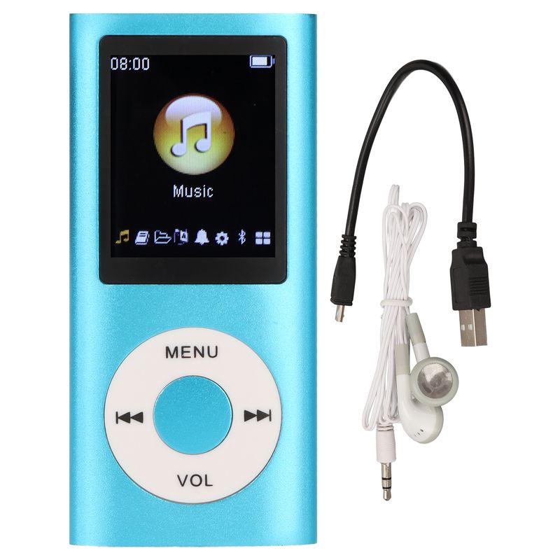 MP3 Player Stylish Multifunctional Lossless Sound Slim 1.8 Inch LCD Screen Portable MP3 Music Player_voghion.com