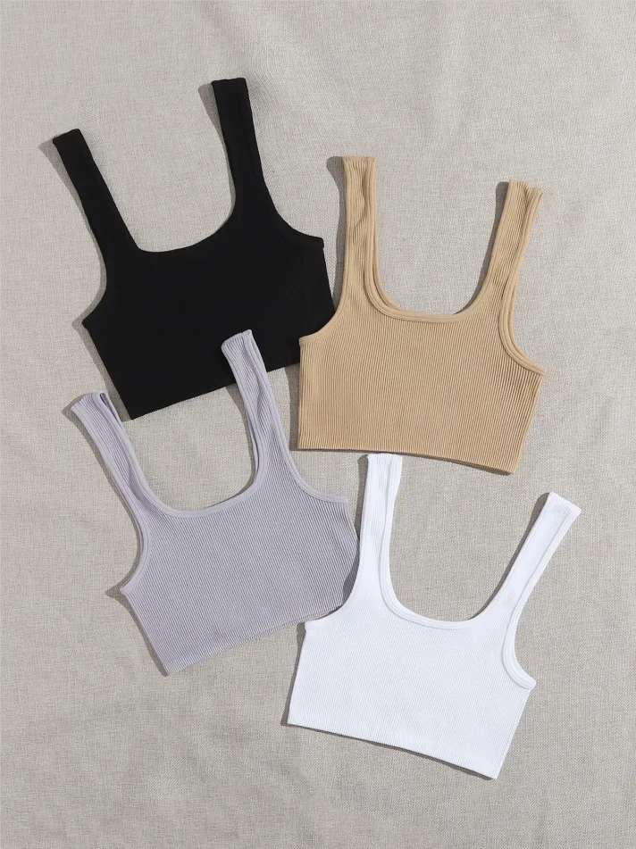 Vêtements de yoga de sport pour femmes gilet de fitness à séchage rapide course à pied respirant débardeurs de sport évacuant l'humidité_voghion.com