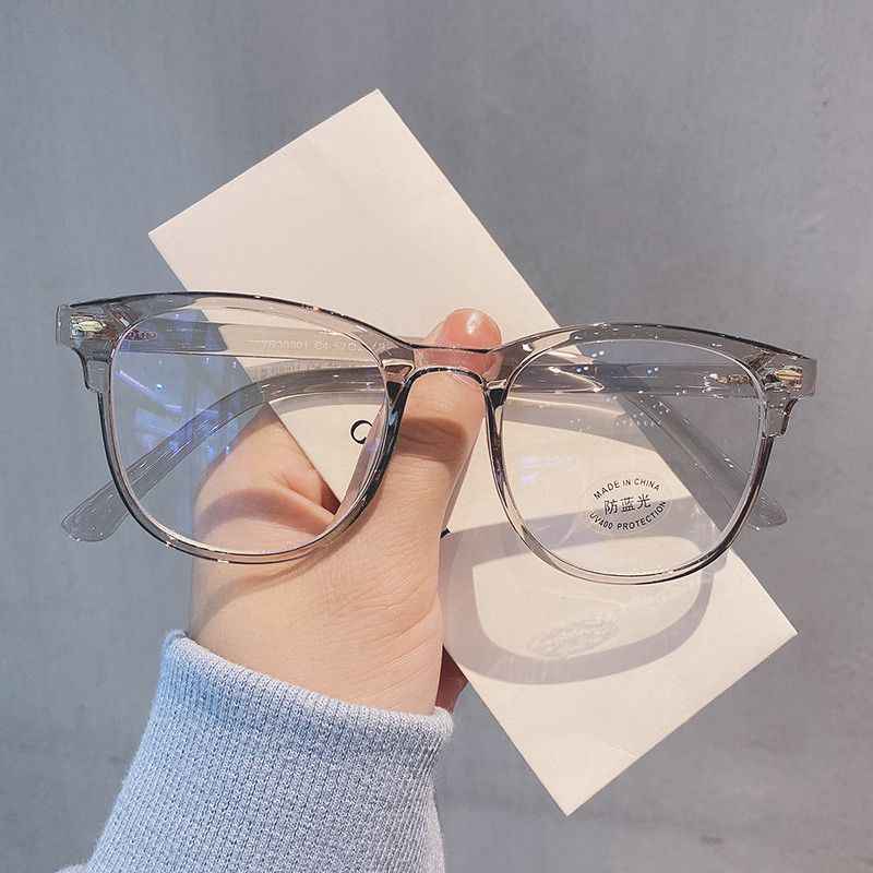 Occhiali da vista classici trasparenti con montatura per computer da donna e uomo, lenti anti luce blu._voghion.com