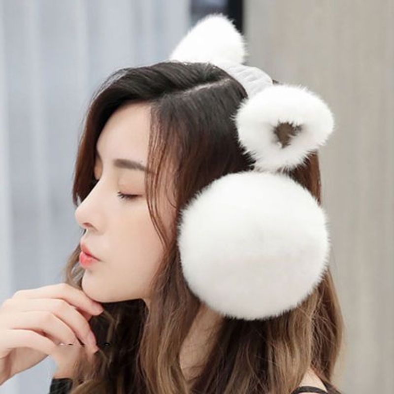 Winter plush earmuffs, stylish and beautiful, windproof and warm, comfortable and practical, allowing you to not fear the cold in this winter
_voghion.com