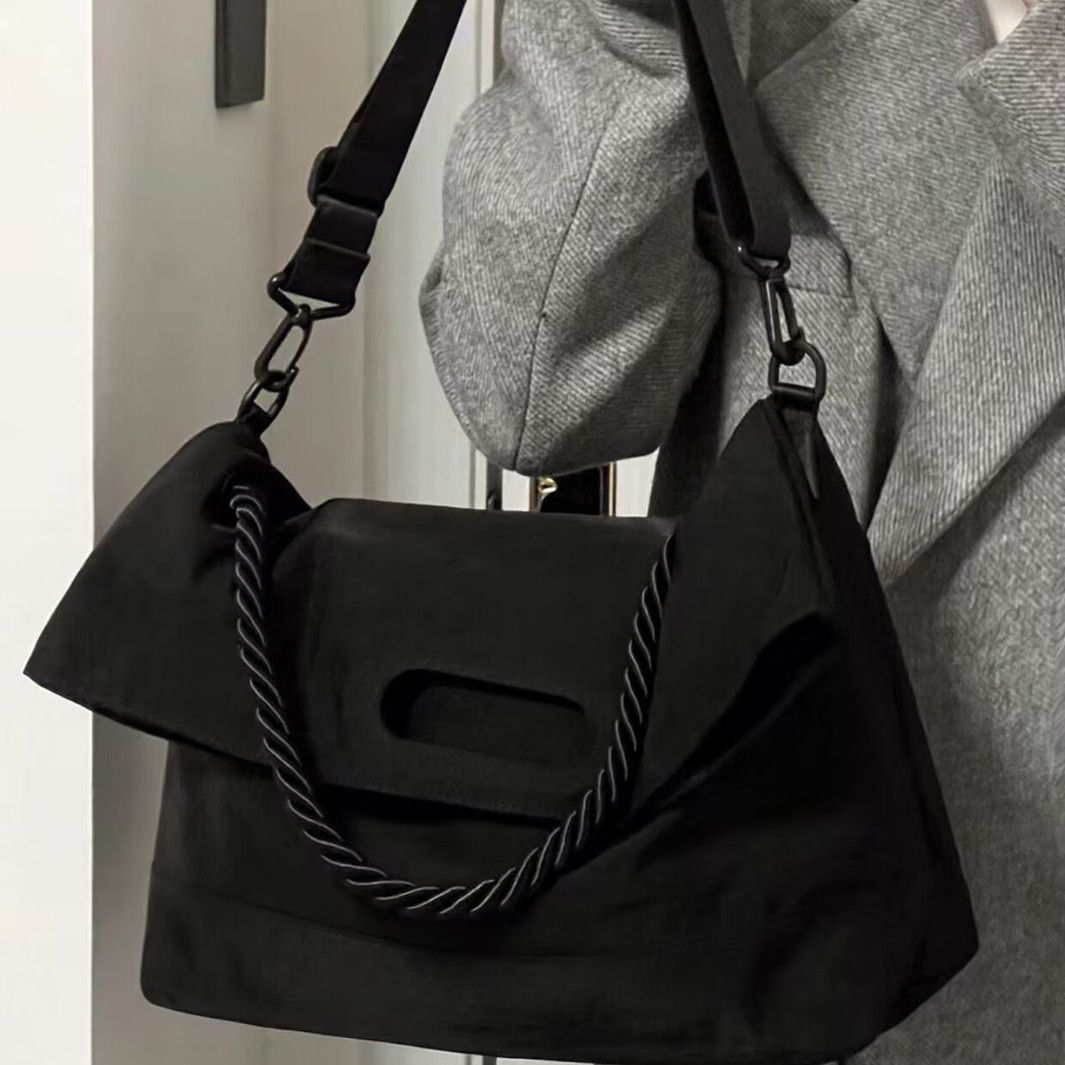 Borsa a tracolla versatile di alta qualità per studenti, per donne, 2025, nuova, con tracolla larga_voghion.com