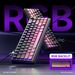 Zifriend RX68 Mechanische Tastatur RGB Kabelloses Bluetooth Drei-Modus Hot-Swap-fähige seitlich gravierte Spiel-benutzerdefinierte Tastatur_voghion.com