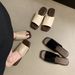 Women's Slippers For Summer 2025 New Korean Style Fairy Beach Soft Flat Sandals_voghion.com