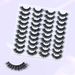 Eyelashes Set 20 Pairs Of False Eyelashes One Piece Three Dimensional Curling Thick Big Eyes Long Frizzy Stage Makeup Eyelashes_voghion.com