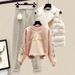 Gentle Style Outfit Fashion Matching Elegant Vest Sweatshirt Pants Autumn Winter Women's Three-Piece Set_voghion.com