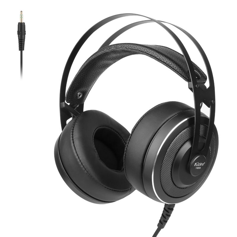 Headset Ultra-clear Treble Deep Bass Stereo Surround Wide Dynamic Range Studio Recording Adjustable Headband Wired Over_voghion.com