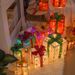 Neue Geschenkbox Dreiteiliges Set Weihnachtsschnur Raumdekoration Bunte Lichtornamente Dekorative Lichter_voghion.com