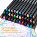 100 Colors Fine Line Drawing Pens Set - 0.4mm Ultra-Fine Tip, Quick-Dry, Non-Smudge, For Sketching, Doodling, DIY Art Projects_voghion.com