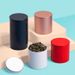 Tee-Verpackungsglas, rund, Eisen, Weißblech, mattierter Teebehälter, Tee-, Süßigkeiten-, Kaffee-Verpackungs-Organizer_voghion.com