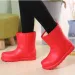 New Women's Snow Female Warm Plush Naked Water Proof Womens Boots Winter Solid EVA Working Boot Botines Para Mujeres_voghion.com