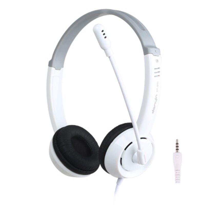 Headphones Wired Headset Over-Ear Universal Mobile Phones And Computers Student Online Classes High-Quality Sound For_voghion.com