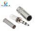5PCS Metal Repair 3.5mm Male Headphone Plug Mono Stereo Audio Solder Cable Connector 3.5 2Pole 3Pole 4Pole Earphone Jack_voghion.com
