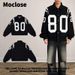 Herrenbekleidung Pythonmuster Herbst und Winter sowie warme Baumwolle Freizeit lockeres Revers Männer und Frauen Baseballjacke Mantel_voghion.com