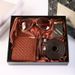 Conjunto de regalo de negocios para hombre: gafas de sol, billetera, cinturón y pulsera. Regalo para el Día del Padre para papá y su novio._voghion.com