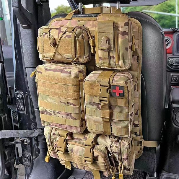 Tactical Storage Bag Car Back Seat Tactical Storage Bag Vehicle Multi-functional Large Capacity Combination Storage Suspension Bag_voghion.com