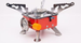 Outdoor Cookware Camping Mini Small Portable Folding Stove Square Picnic Butane_voghion.com