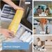 7pcs Compression Bags Hand Roll Style No Vacuum Needed Space Saver For Travel Dry Wet Separation Home Storage_voghion.com