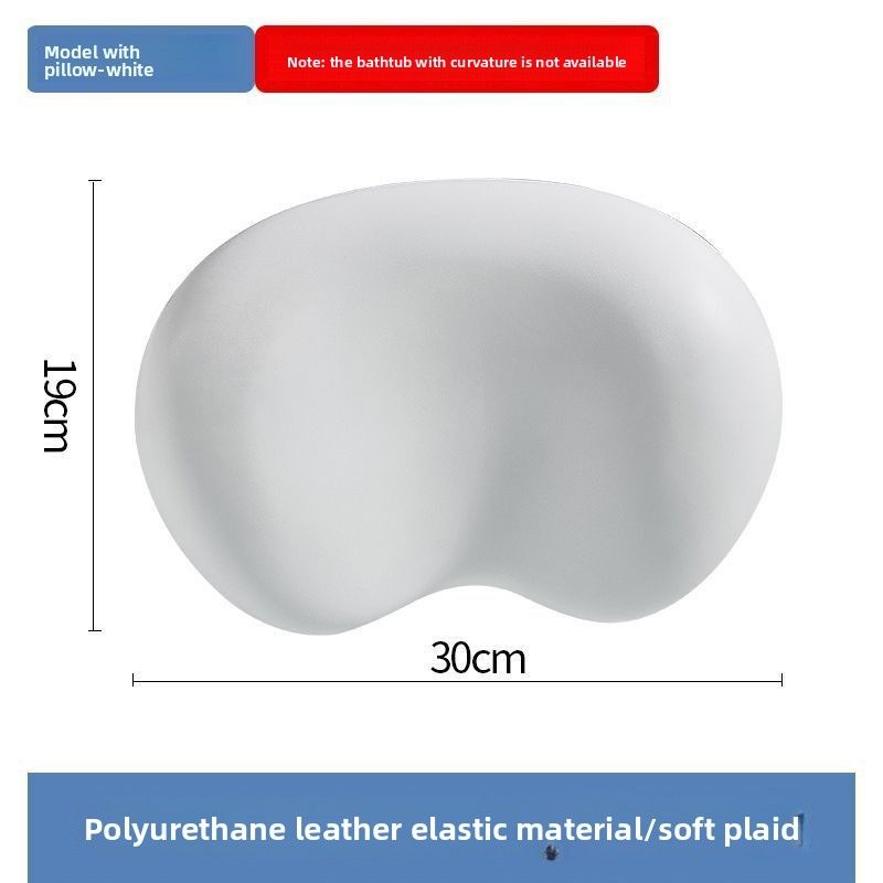 Universal Household Bathroom Bathing Special Pillow Bathtub N-Slip High Elastic Neck Protecti Head Safety Back_voghion.com