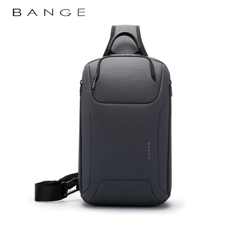 Men's Chest Bag Casual Large Capacity Shoulder Bag Chest Bag Business Commuting Crossbody Bag_voghion.com