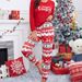 Women's Camo Print Long Sleeve Pajama Set - Soft Milk Silk Sleepwear For Winter & Fall, Trendy Matching Lounge Outfit (S-XL)_voghion.com
