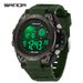 Sport Digital Watch With Multi-Function, Waterproof, LED Display, Stopwatch, Alarm, Countdown, Backlight For Outdoor, Fitness, Travel_voghion.com