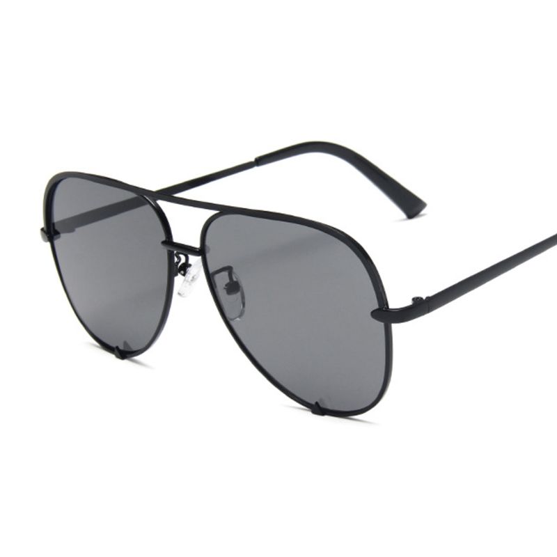 Classic Vintage Sunglasses Woman Brand Designer Sun Glasses Female Fashion Retro Black Gradient Aviation Oculos De Sol_voghion.com