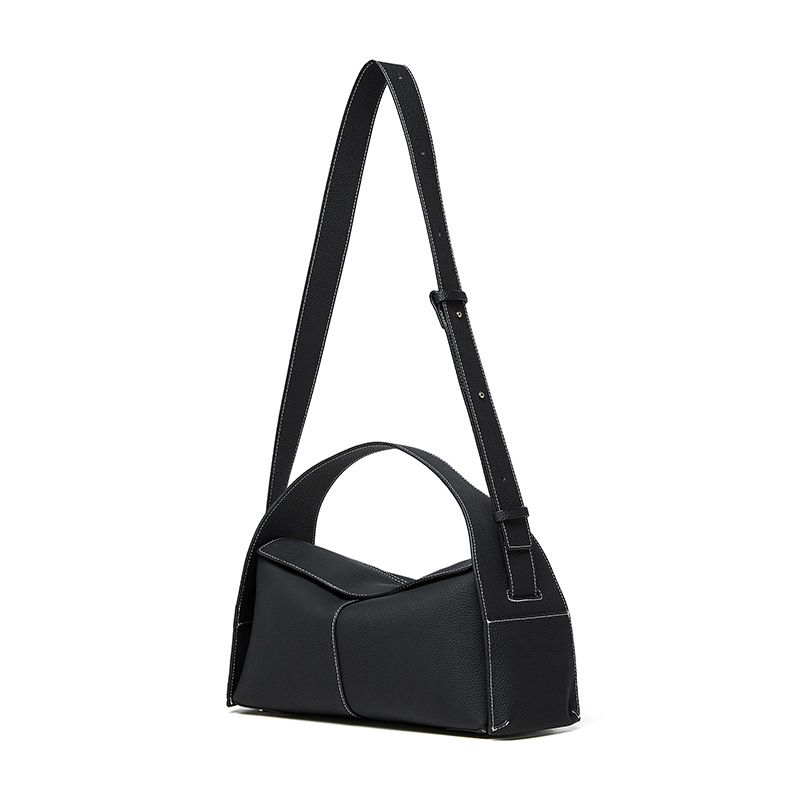 Spring And Summer Top Layer Cowhide Detachable Hand Held Crossbody Hanging Ear Series Eaves Bag Single Shoulder Crossbody Genuine Leather Women's Bag_voghion.com