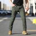 Men's Clothing Multi Functional Pockets Men's Lightweight Cargo Pants With Multiple Pockets & Button Fly, Breathable & Versatile For All Seasons_voghion.com