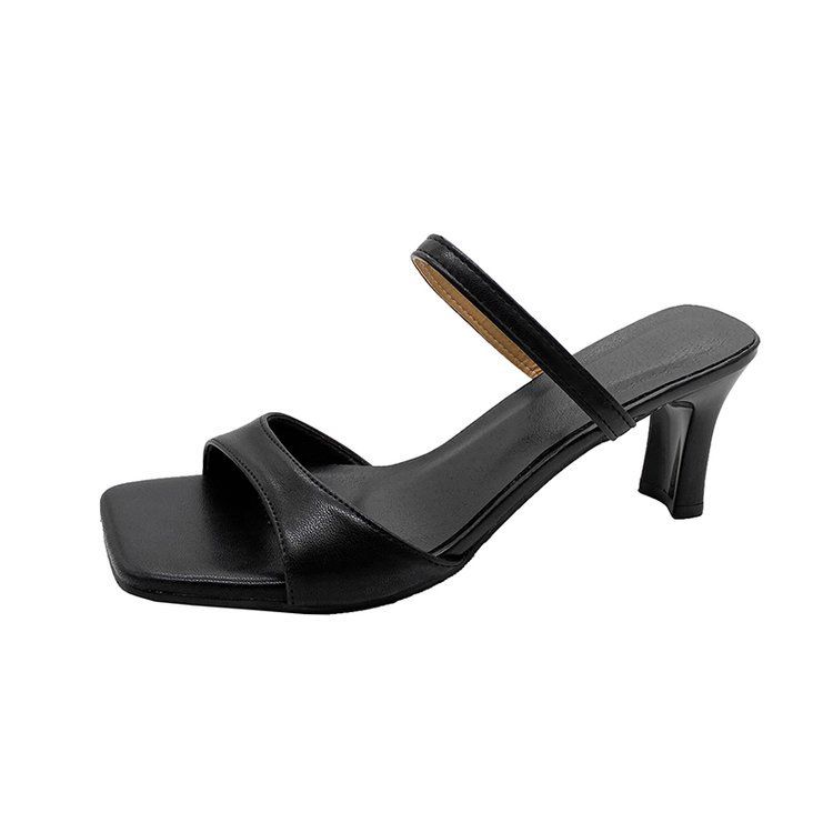 Cloud Comfort Heeled Sandalen voor Dames - Zomer Luxe Witte Slippers met Bandjes en Zachte Zool, met Ondersteuning van de Voetboog, Elegante Slippers met Hoge Hak voor Dames_voghion.com