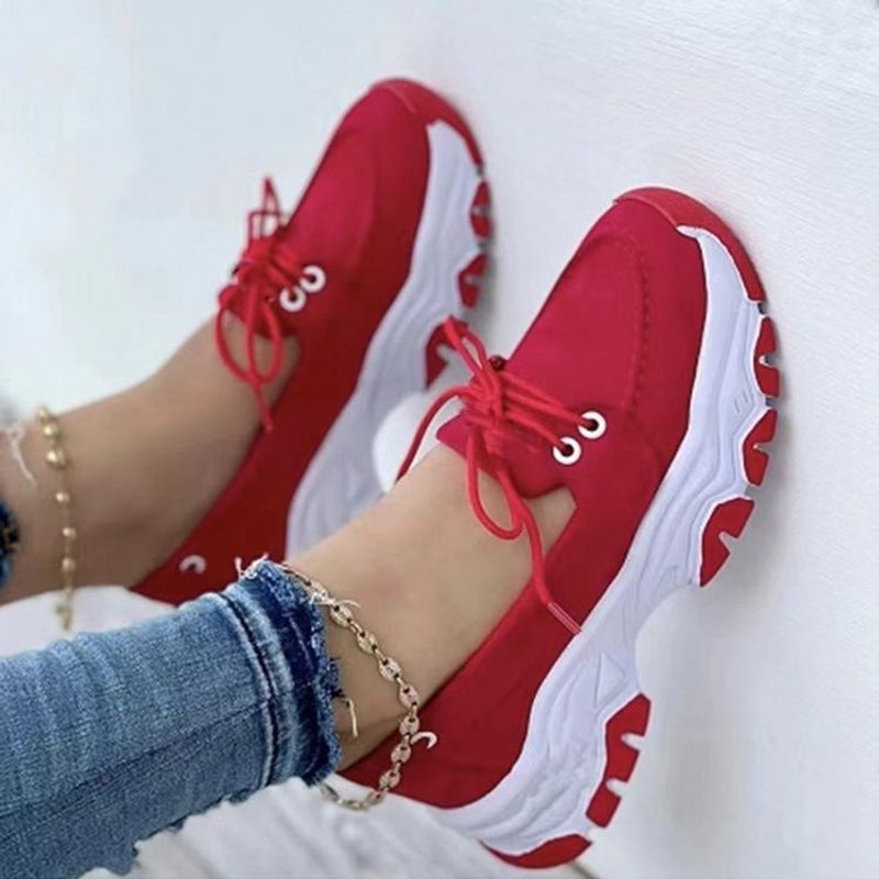 2023 femmes baskets plate-forme décontracté respirant Sport Design vulcanisé chaussures mode Tennis femme chaussures Zapatillas_voghion.com