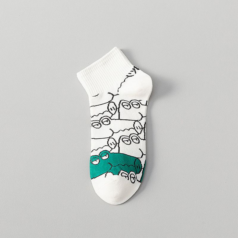 2025d Teenagers Pure Cotton Odor-resistant Sports Summer Thin Short Middle School Students Basketball Trendy Socks For Boys_voghion.com