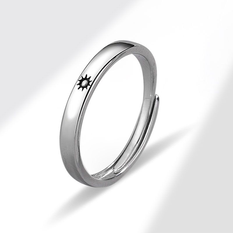 Coppia rotante regolabile per alleviare l'ansia, aperta per la decompressione, anello in zircone_voghion.com