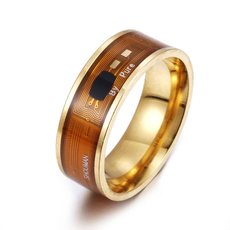 Rings NTAG213 Chip NFC Smart Ring Wearable Smart Phone Device Smart Jewelry_voghion.com