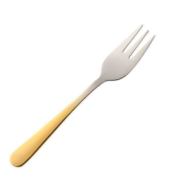 2pcs Tea Fork Set 18/8 Stainless Steel Small Fruit Fork Set Gold Dessert Fork For Cake Snack Gold Salad Fork Dinnerware Set_voghion.com