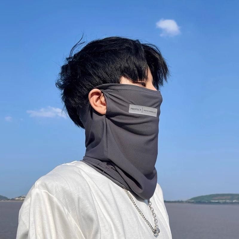 Cycling Face MaskIce Sleeves Men's Sleeves Summer Cycling Loose Anti Ultraviolet Mask Arm Gloves Sleeves Women's Protective Suit_voghion.com
