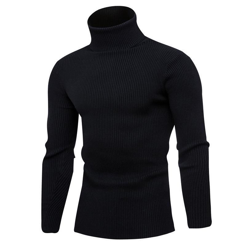 Meeste pullover vertikaalne riba alus mass vabaaja kaelusega kampsun suures suuruses kampsun_voghion.com