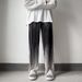 Men's Clothing Color Striped Pants Men Ins Style Casual Wide-leg Pants Summer Thin Loose Drape Mopping Pants_voghion.com