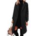 Trench doppiopetto oversize da donna – Cappotto lungo in misto lana con revers a lancia (S-XXL, 6 colori)_voghion.com