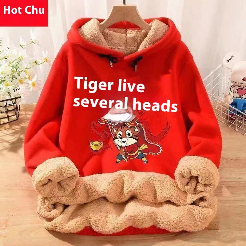 Women's 2021 New Loose Student Hooded Lamb Fleece Top Winter Explosive Thick Coat 12_voghion.com